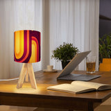 Midcentury Bedside Cabinet - Side Table with Power Outlet & USB Ports