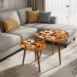 70s Flower Power Blackout Panels: Midcentury Retro Curtains