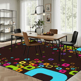 Midcentury Modern Side Table - Nightstand with USB & AC Outlets