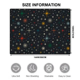 Large Area Rug Floor Carpet (4:3) vecteezygeometriccircleabstractmed retroredblackwhitecirclesseamlessmax