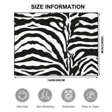 Large Area Rug Floor Carpet (4:3) zebrabw vecteezyabstractfoliagelineartbackgroundleafmax