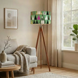 Mid-Century Modern Tripod Lamp – Retro Nordic Floor Light Smart LED Control - retro floor lamps