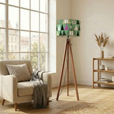 Mid-Century Modern Tripod Lamp – Retro Nordic Floor Light Smart LED Control - retro floor lamps