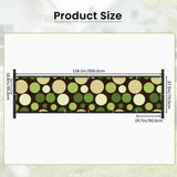Mid-Century Outdoor Privacy Screen – Retro Bubbles Balcony Cover - Retro Privacy Screen