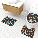 Midcentury 60s Modern Oven Mitts – Heat Resistant Silicone Pair - retro kitchen