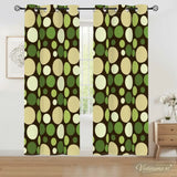 Midcentury Modern Blackout Curtains: 70s Retro Multi Sizes Drapes - 50’’x84’’x2pcs - retro curtains