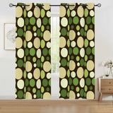 Midcentury Modern Blackout Curtains: 70s Retro Multi Sizes Drapes - 50’’x84’’x2pcs - retro curtains