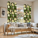 Midcentury Modern Blackout Curtains: 70s Retro Multi Sizes Drapes - retro curtains