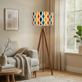 Midcentury Modern Blackout Curtains: 70s Retro Multi Sizes Drapes - retro ads