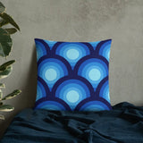 Midcentury Modern Peacock Eye Blackout Curtains: 70s Retro Multi Sizes - retro curtains