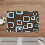 Midcentury Modern Placemats – Double Sided Reusable Table Mats - retro table linen
