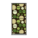 Midcentury Modern Retro 70s Dresser – Polka Dots 4-Drawer Storage Unit - One Size - retro dresser