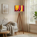 Midcentury Modern Retro 70s Rug – Colourful 5:3 Carpet Custom Sizes - retro rug