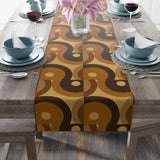 Midcentury Modern Table Runner in 2 Sizes - Retro 60s Home Decor - retro table linen