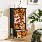 Modern 70s Retro Print Dressers for Smart Storage - Flower Power Design - One Size - retro dresser