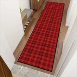 Christmas plaid runner rug in three sizes – view 5