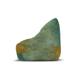 OMBRÉ Bean Bag Chair Cover | Cozy Floor Seating in 2 Sizes | Nature Calming Wabisabi Japandi Decor Gift | Blue Green
