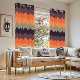 Retro 60s Blackout Curtains: Mid-Century Modern Grommet Panels - retro curtains