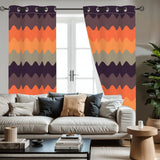 Retro 60s Blackout Curtains: Mid-Century Modern Grommet Panels - retro curtains