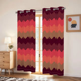 Retro 60s Blackout Curtains: Mid-Century Modern Thermal Panels - retro curtains