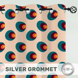 Retro 60s Blackout Curtains: Midcentury Custom Sizes Drapes - retro curtains
