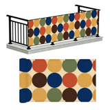 Retro 60s Inspired Bubble Floor Rug – Vintage Modern Interior Accent - retro rug