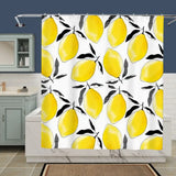 Retro 60s Lemons Rug 12x9 ft – Midcentury Mediterranean Plush Non-Slip - retro rug