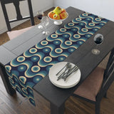 Retro 60s Table Runner in 2 Sizes - Midcentury Modern Home Decor - retro ads