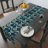 Retro 60s Table Runner in 2 Sizes - Midcentury Modern Home Decor - retro ads