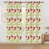 Retro 60s Vintage Blackout Curtains: Mid-Century Modern Drapes - 50’’x84’’x2pcs - retro curtains