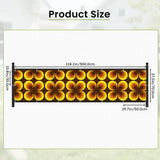 Retro 70s Balcony Screen – Funky Waterproof Outdoor Fence Cover - Retro Privacy Screen