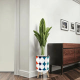 Retro 70s Bubble Design Plant Pot - Midcentury Modern Home Decor - retro plant pot