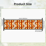 Retro 70s Fence Privacy Screen – Waterproof Outdoor Balcony Cover - Retro Privacy Screen