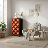 Retro 70s Midcentury 4-Drawer Dresser – Lightweight Storage Unit - retro dresser