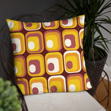 Retro 70s Table Runner - Midcentury Modern Home Decor - retro table linen