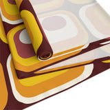 Retro 70s Table Runner - Midcentury Modern Home Decor - retro table linen