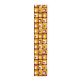 Retro 70s Table Runner - Midcentury Modern Home Decor - retro table linen