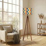 Retro 70s Tripod Floor Lamp: Midcentury Modern Lighting with Remote - retro floor lamps