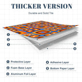 Retro Bauhaus Peel & StickWall Panel Kit: Waterproof PVC Tiles - Wall Coverings