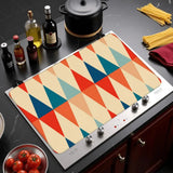 Retro Kitchen Stove Cover – 50s 60s Midcentury Modern Style - retro kitchen