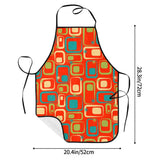 Retro Midcentury Apron with Front Pocket – Vintage Kitchen Style - retro kitchen