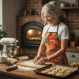 Retro Midcentury Apron with Front Pocket – Vintage Kitchen Style - retro kitchen