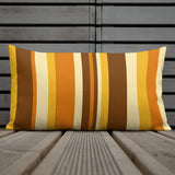 Retro Striped Midcentury Drink Coasters – Cork Back Set of 4 - retro coaster