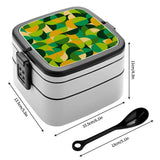 Reusable Bento Lunch Box – Retro Midcentury Stackable Food Container - retro bento