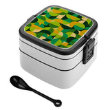 Reusable Bento Lunch Box – Retro Midcentury Stackable Food Container - retro bento