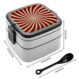 Reusable Japanese Bento Box – Retro 70s Stackable Lunch Container - retro bento