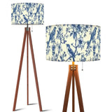 toile de jouy - US Plug - retro floor lamps