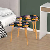 Triangle 60s Retro Tripod Nesting Table Set Faces - One Size - retro nesting tables