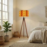 Vintage 70s Tripod Lamp – Midcentury Modern Floor Light Smart LED - retro floor lamps