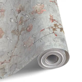 Vintage Roses Painting Removable Stick and Peel Wallpaper - Custom Sizes - 144’’x100’’ - retro wallpaper